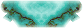 Carved turquoise