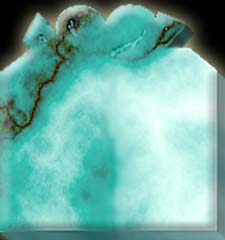 Gift package in turquoise